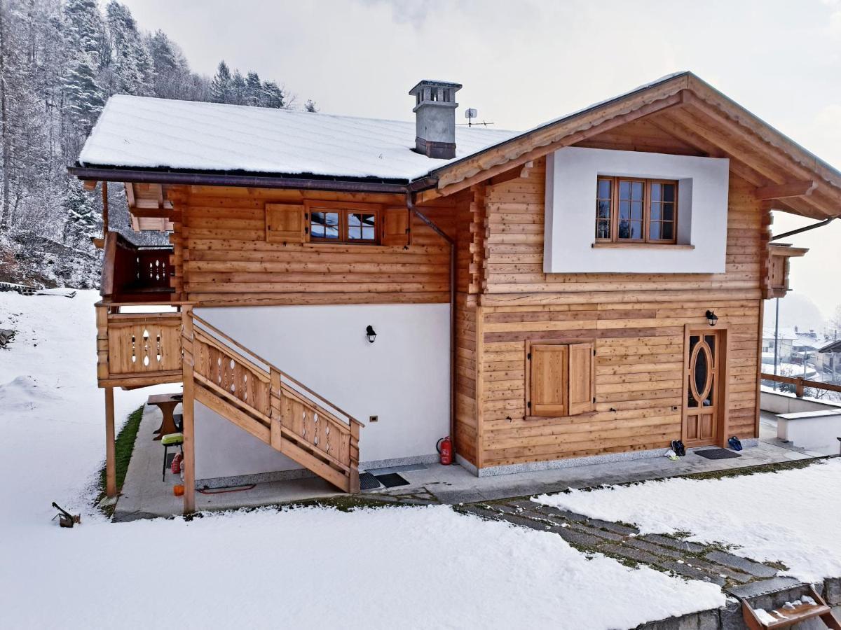 瓦尔佐Casa Vacanza In Tipico Chalet Di Montagna别墅 外观 照片